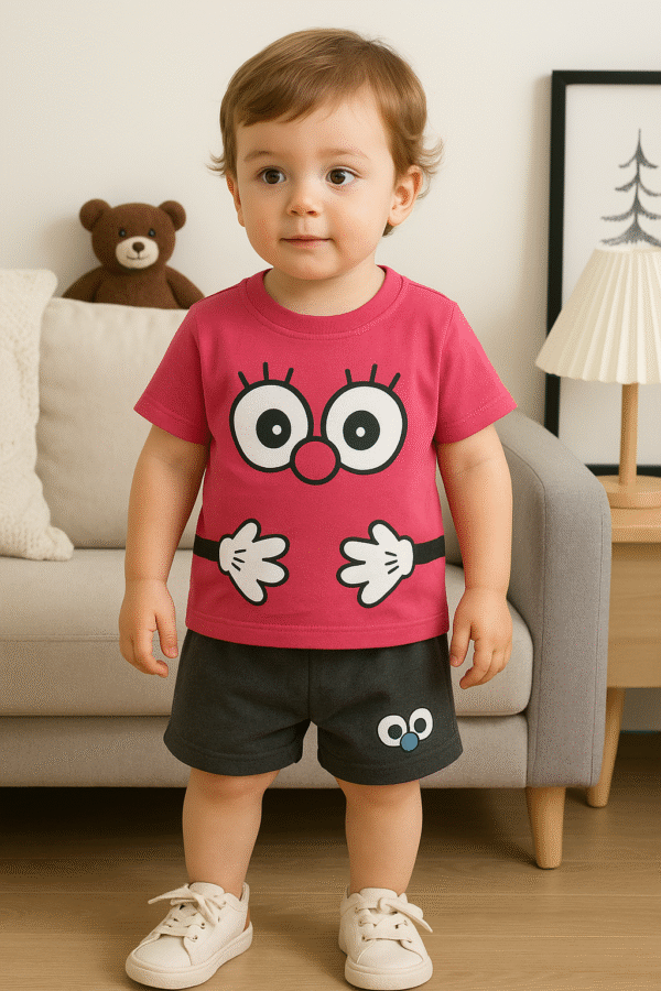 Exclusive Baby printed T-Shirt and pant set