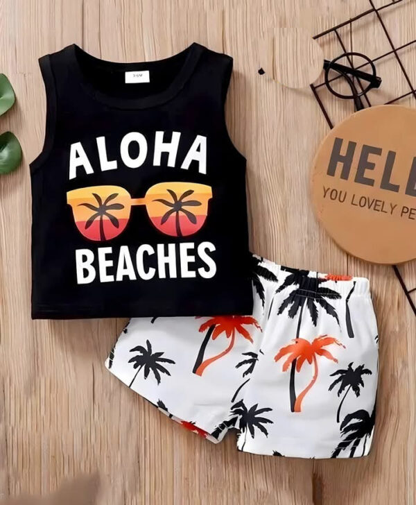 Exclusive Baby printed T-Shirt and pant set