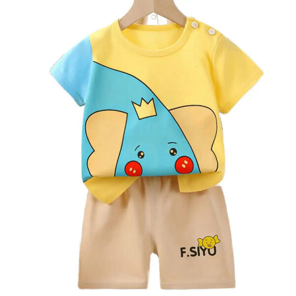 Exclusive Baby printed T-Shirt and pant set