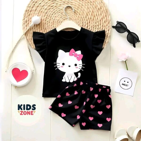 exclusive baby printed tee and pant set