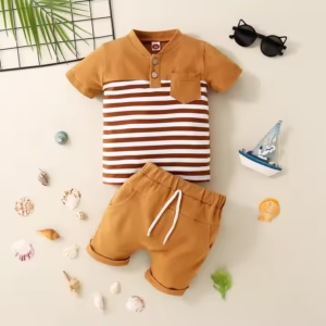 exclusive baby printed tee and pant set