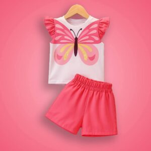 exclusive baby printed tee and pant set